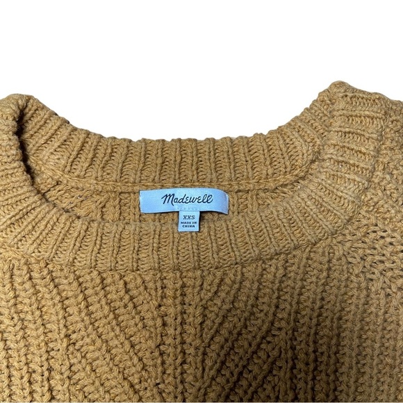 Madewell Balloon‎ Sleeve Pullover Sweater Egyptian Gold  XXS - Picture 2 of 4